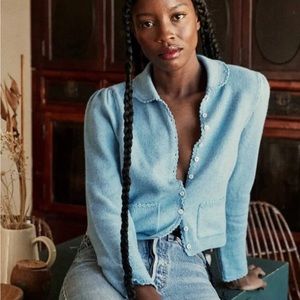 Doen Pippa Cardigan - Hyacinth (Blue)